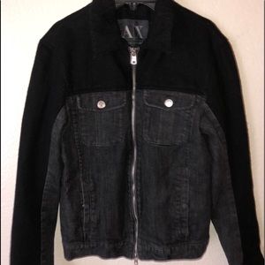 Armani Exchange Wool Denim Jacket